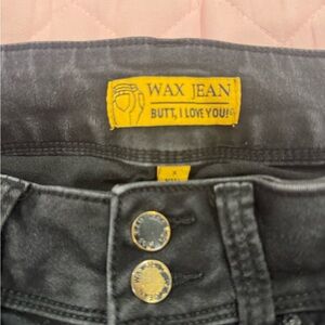Wax Jean Black Denim Jeans